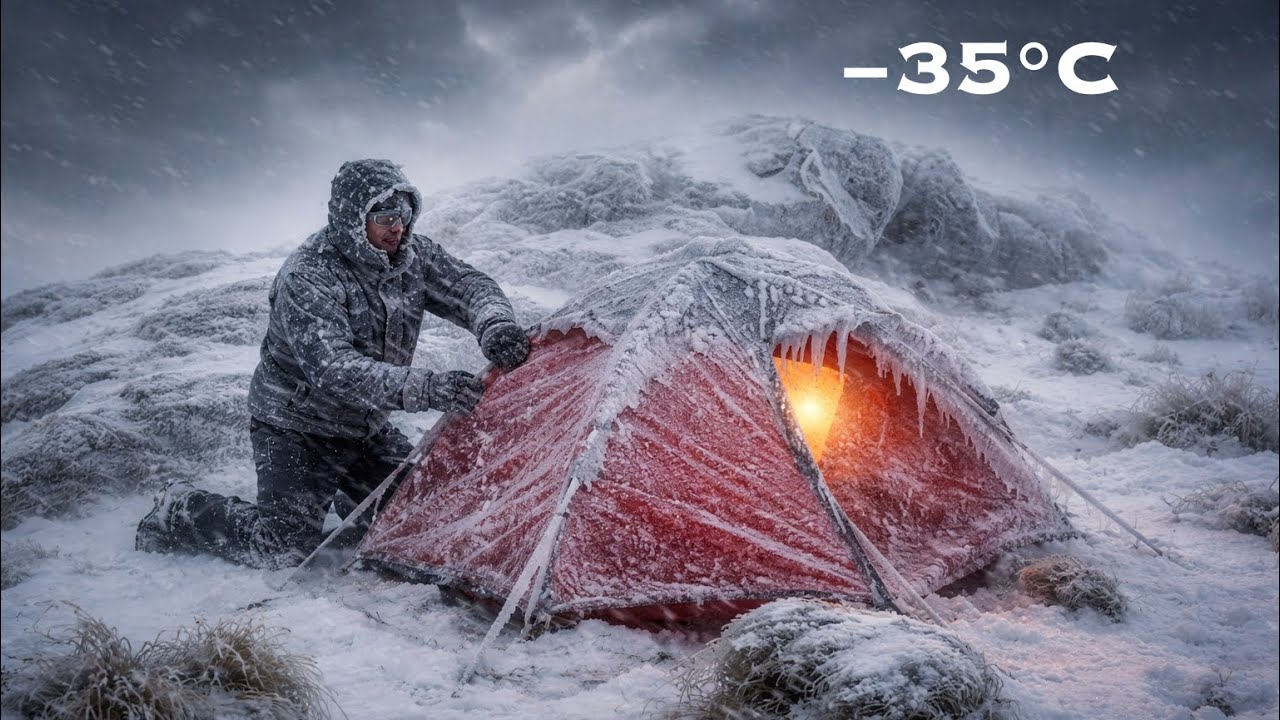 I Survived Alone in −35°C — One Wrong Move Could Have Killed Me