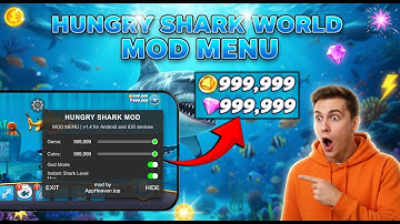 Hungry Shark World Hack How to Get Free Gems and Coins on iOS and Android