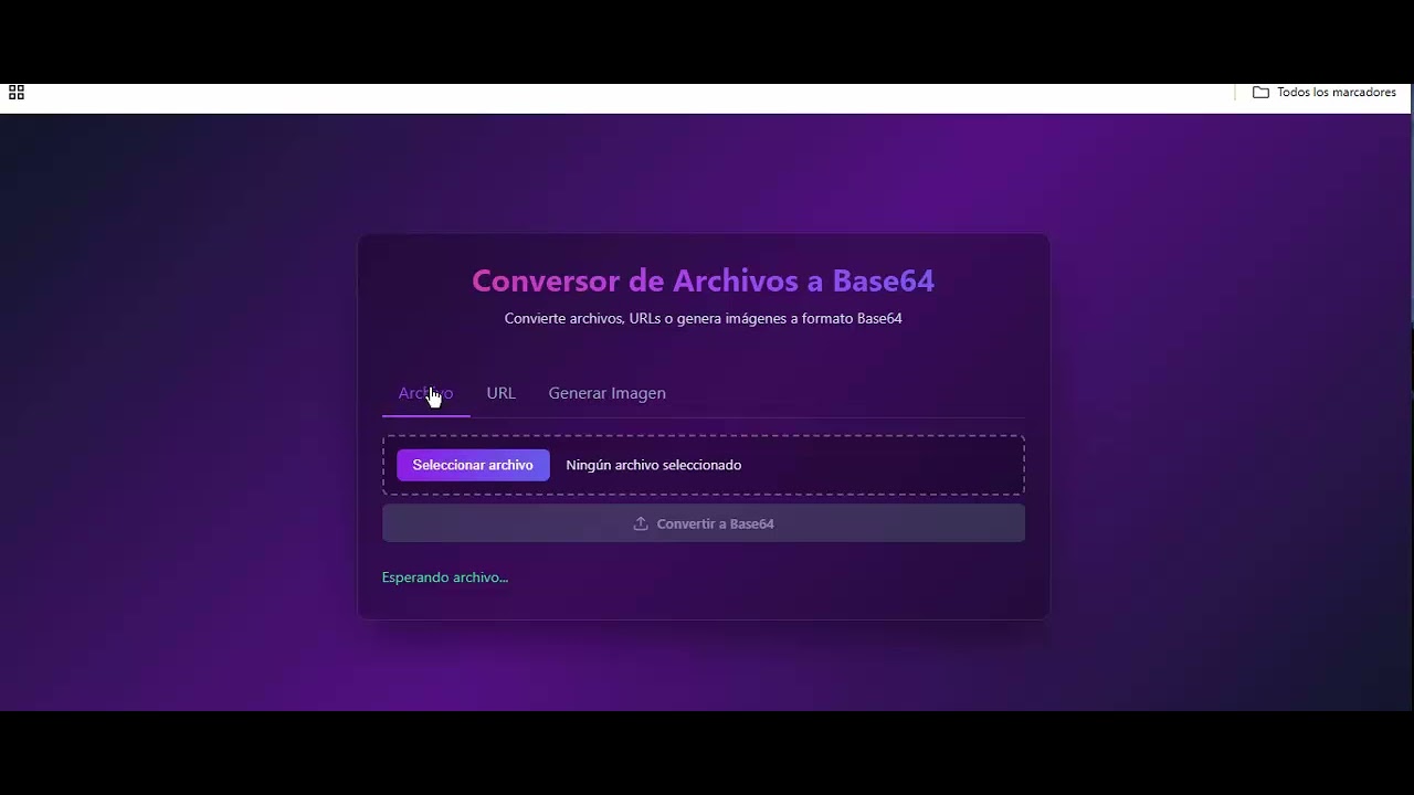 30. Conversor de archivos a Base64