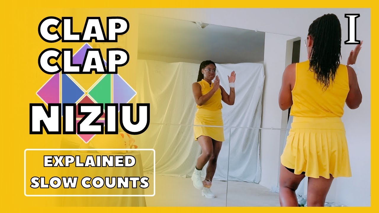 니쥬 NiziU - “Clap Clap” Chorus Dance tutorial part 1 👏