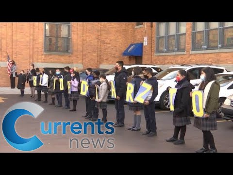 Diocese of Brooklyn Students Thank and Bid Farewell to Bishop Nicholas DiMarzio Ahead of Retirement