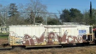 FREIGHT TRAIN GRAFFITI VIDEO #862