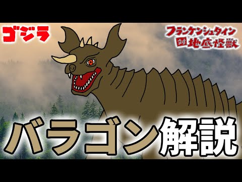 【ゴジラ】「バラゴン」解説【godzilla】