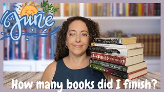 How Many Books Did I Finish??? - June Wrap Up & July TBR
