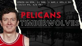 Omer Asik Vs Minnesota Timberwolves Nba Flashback 24 Pts 11 Reb Career High Points Resimi