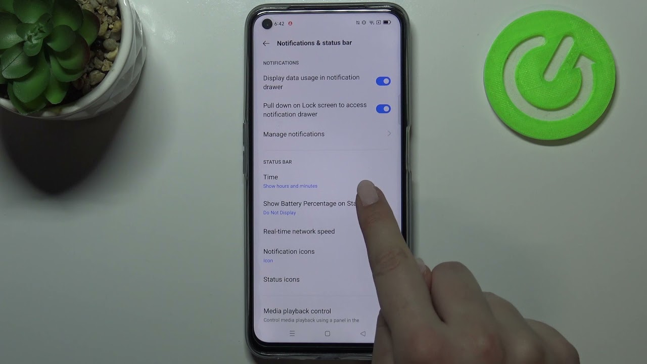 How to Enable Battery Percentage on REALME 8I – Show Battery Level