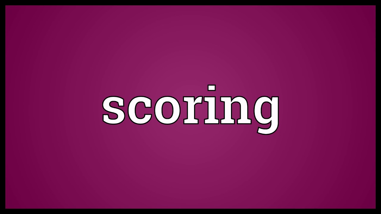 Scoring Meaning | Wordogram
