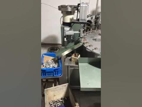 Spark plug production line - YouTube