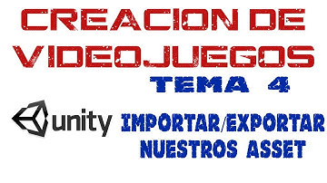 4 Curso UNITY 3D Importar Asset