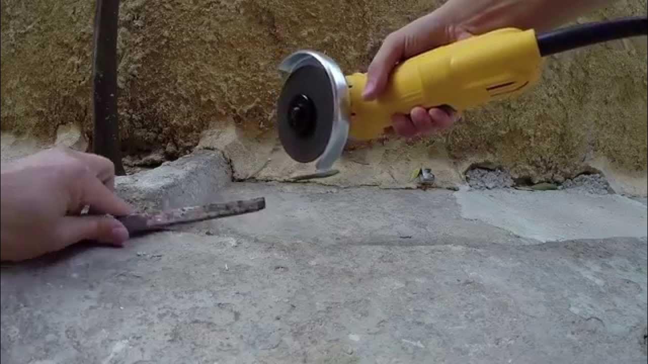 DEWALT DWE 4051 angle grinder unboxing and review cuttings! YouTube