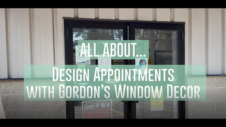 Gordon's makes the window dcor process easy, from ...