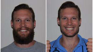 Goodbye Travel Beard: Shaving Stop Motion Video Timelapse
