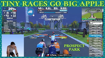 Earning New Route Badges the Hard Way: Zwift Tiny Race Series