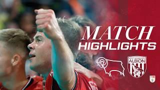 Battling Baggies secure all three points with 10 men 💪 | Derby County 0-1 Albion | MATCH HIGHLIGHTS