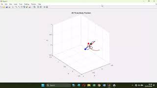 Simulating Three Body Problem using MATLAB software by Dhimas Mahardika from Sanggung Utara