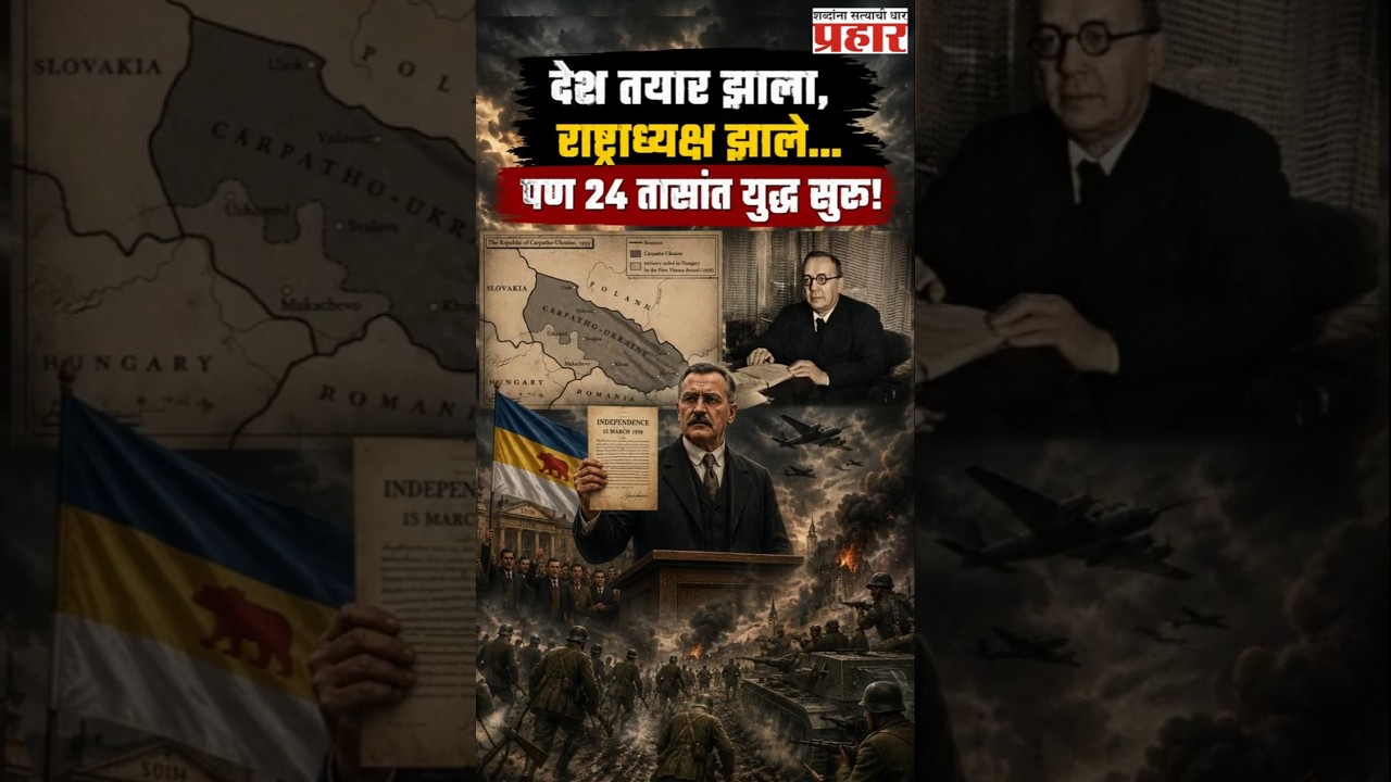 Carpatho-Ukraine | अवघ्या 1 दिवसाचं राष्ट्र! स्वातंत्र्य मिळताच हंगेरीने केला हल्ला | War History