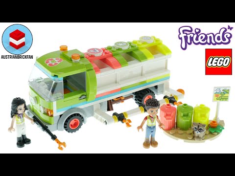 LEGO Friends 41712 Recycling Truck Speed Build