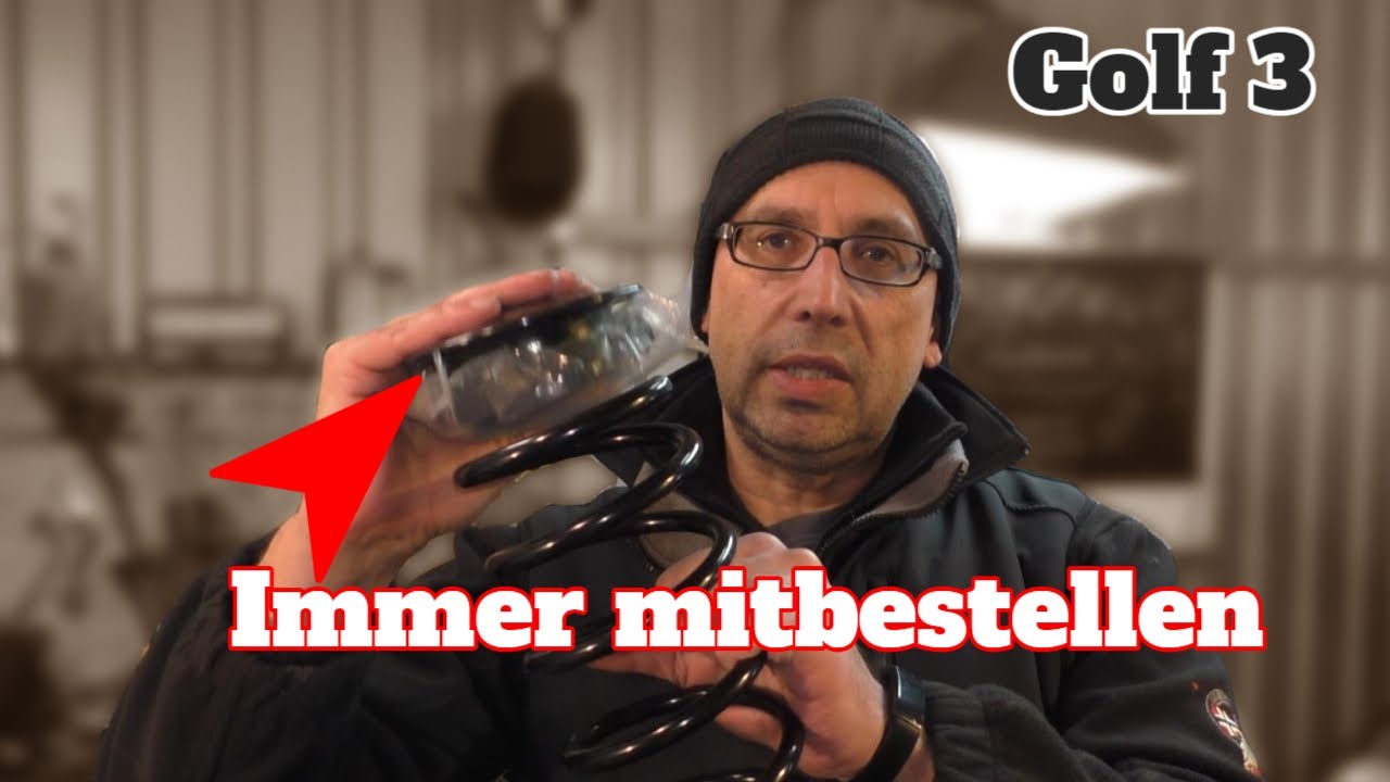 Fahrwerksfeder - Zeitwertgerechte Reparatur - Golf 3 / cabrio