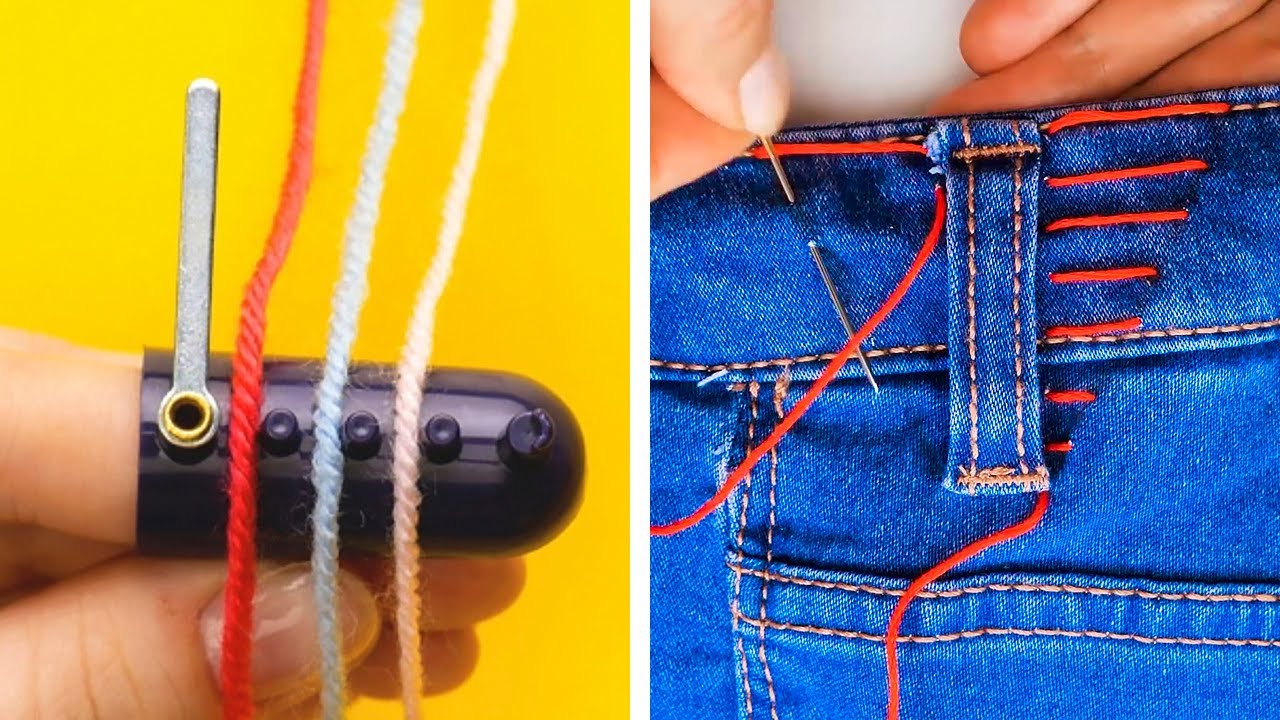 Clever sewing hacks and gadgets to give life to your old clothes!