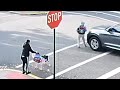 Caught on camera: Hit-and-run driver runs stop sign, hits 11-year-old | NBC New York