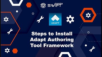 Steps to install Adapt Authoring tool framework