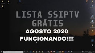 LISTA IPTV GRATIS AGOSTO 2020 FUNCIONANDO CONFIRA JÀ.