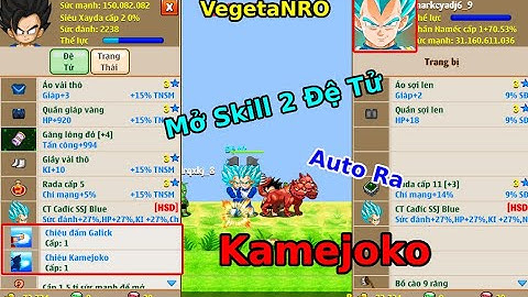 Ngọc Rồng Online | Thủ Thuật Mở Skill 2 Đệ Tử Ra Kamejoko 99% NRO Mới Nhất 2025