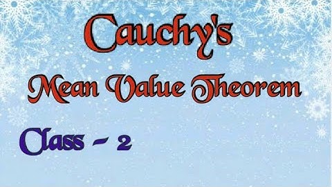Cauchy