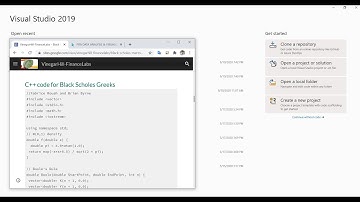 Visual Studio Community 2019 Installation and Test