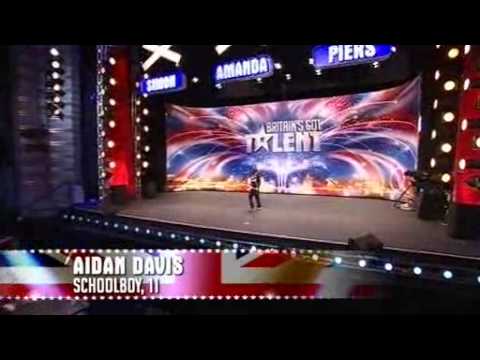 I LOVE AIDAN DAVIS!!! Britains Got Talent.