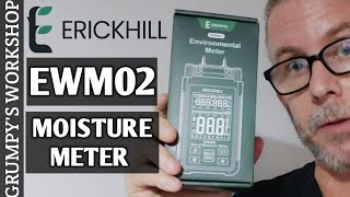 EWM02 MOISTURE METER FROM ERICKHILL #moisture meter #ewm02