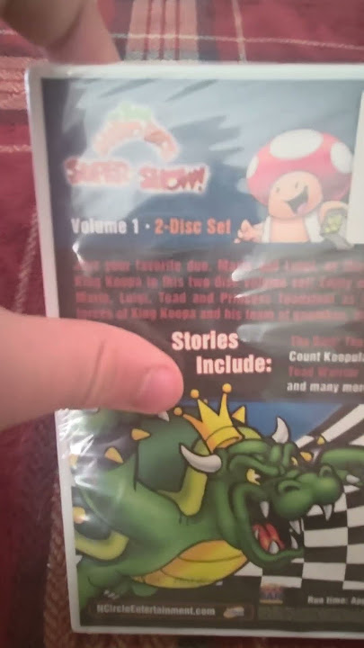 dvds episode 4 the super mario bros super show