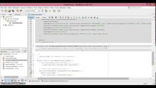 Writing a Java application in NetBeans with a GUI