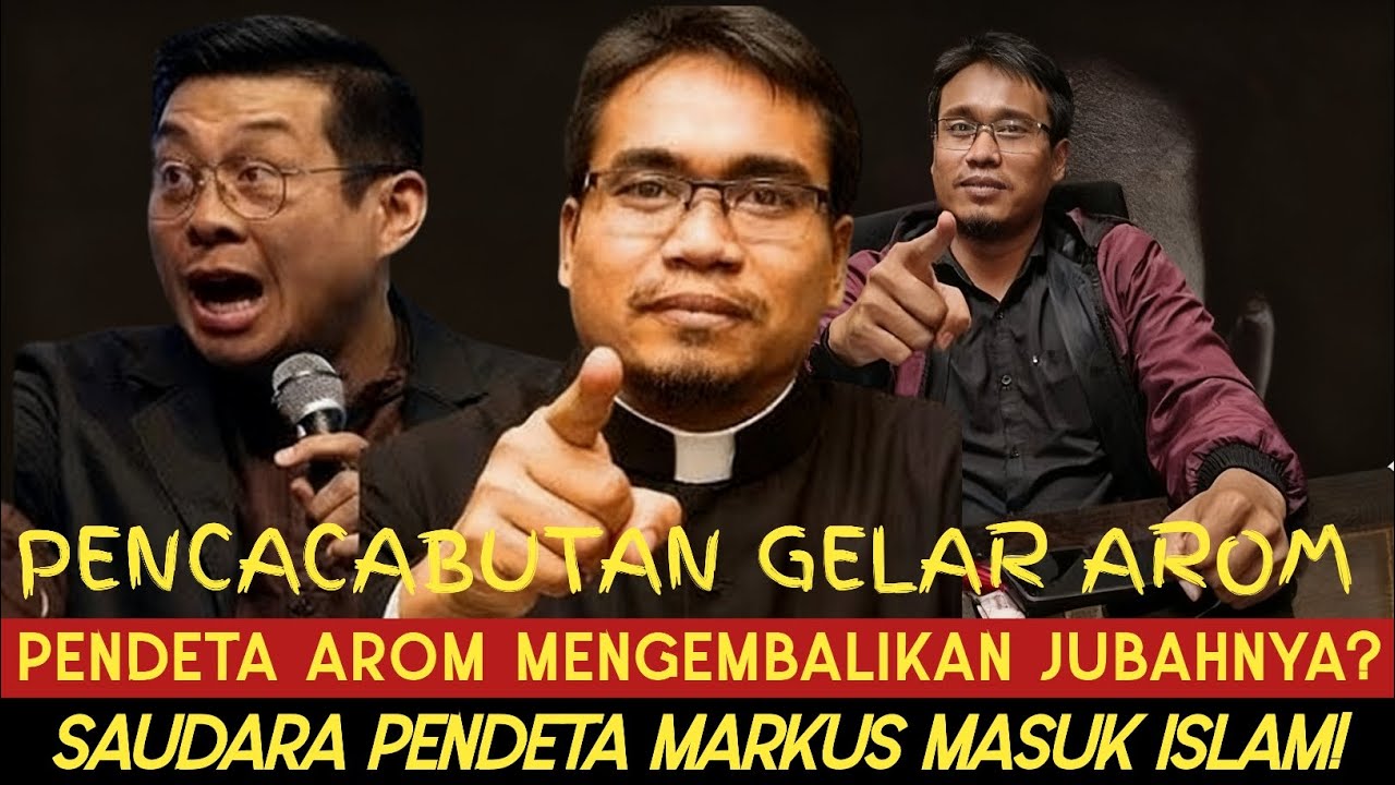 Tranding! Pendeta dan Guru Arom Cabut Gelar Sebagai pengikut Yesus | Markus Memilih masuk Islam?