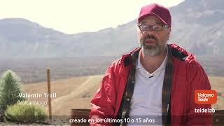 Humans and Volcanoes in Teide National Park of Tenerife