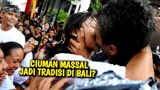 Omed Omedan, Tradition of Kissing, Hugging and Tugging, Sesetan Village, Denpasar, Bali