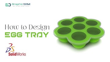 How to design Egg Tray in Solidworks
