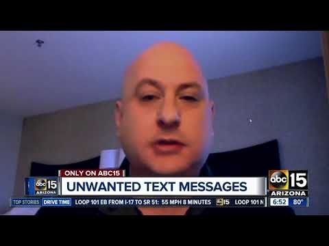 How to stop unwanted text messages