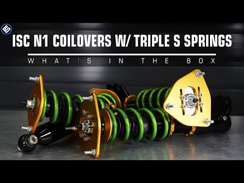 ISC Suspension N1 Street Sport Coilover With Triple S Springs - What's In The Box