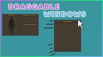How To Make DRAGGABLE UI ELEMENTS - Easy Unity Tutorial