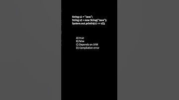 Java String Comparison Quiz 😱 | s1 == s2 Explained | Day 18