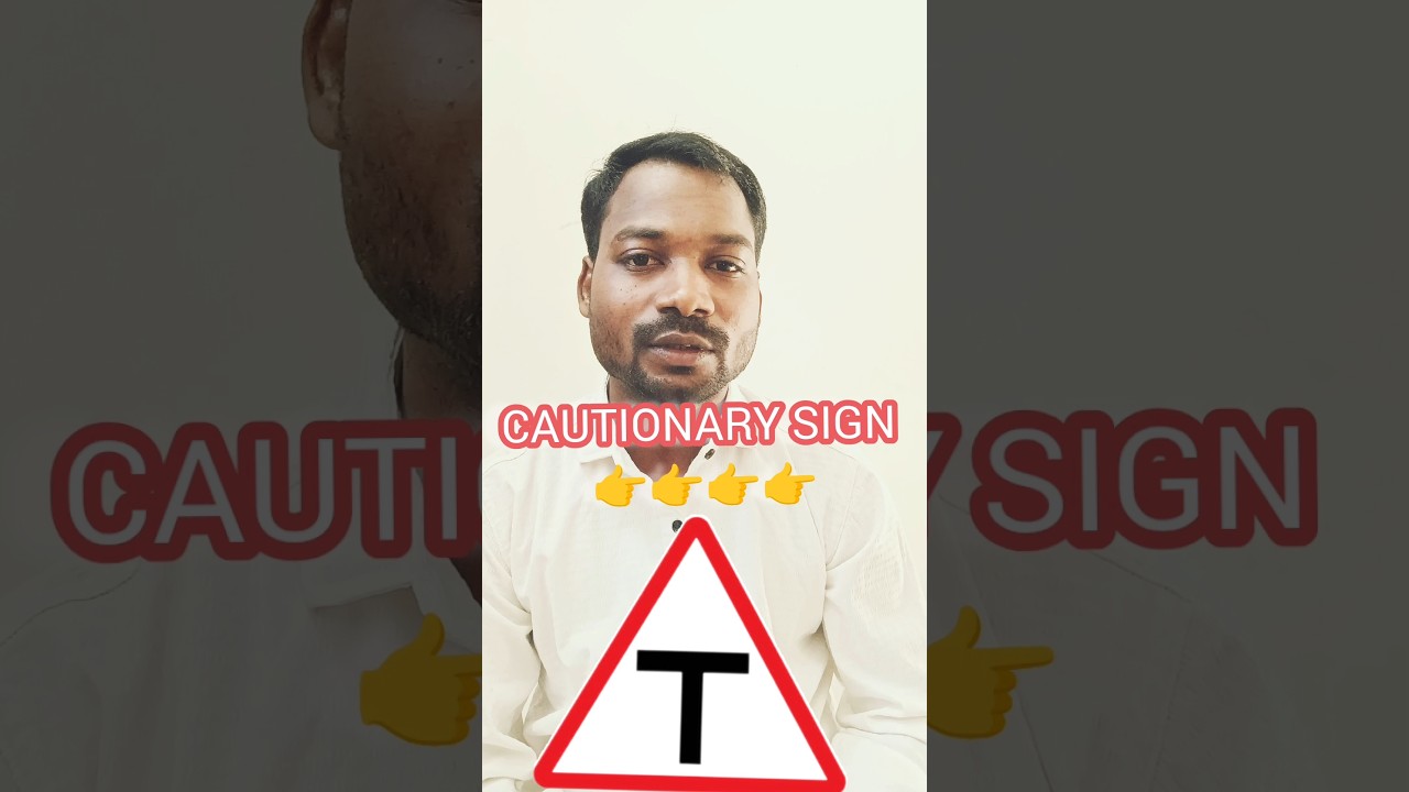cautionary road sign all #traffic sign #allvehicle Draiver #road accident #video@hilight #videoviral