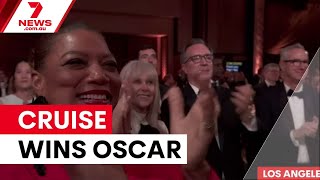 Tom Cruise finally wins his first Oscar | 7NEWS