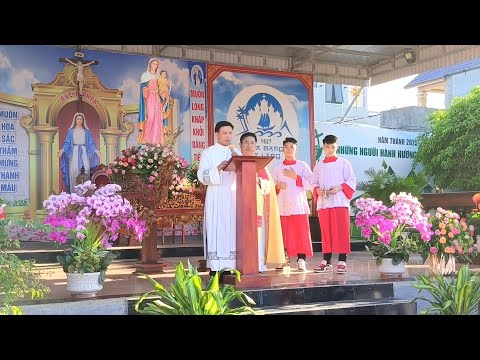 Bế Mạc Rước Kiệu Tại Giáo Xứ Ba Làng Thanh Hóa 