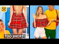 FASHION HACKS TO BECOME POPULAR AT SCHOOL! Outfit Hacks & Clothes DIY Ideas by Mr Degree