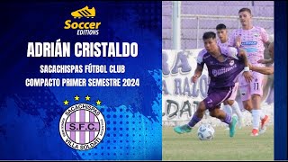 Adrián Cristaldo - Volante / midfielder - Sacachispas FC (2024)