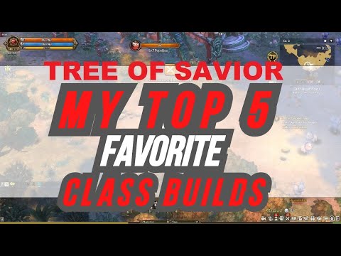 My Top 5 Favorite Class Builds - Tree Of Savior