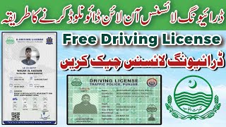 How To Check Driving License in Pakistan 2025 | Driving License Download Karne Ka Tarika in Pakistan screenshot 3