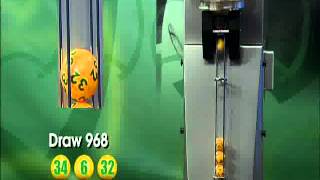 Oz Lotto Draw 968 4-9-2012
