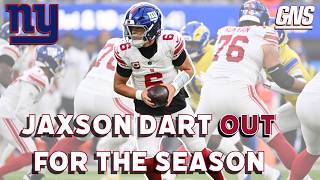 Download Lagu Giants QB Jaxson Dart OUT for Season | 212